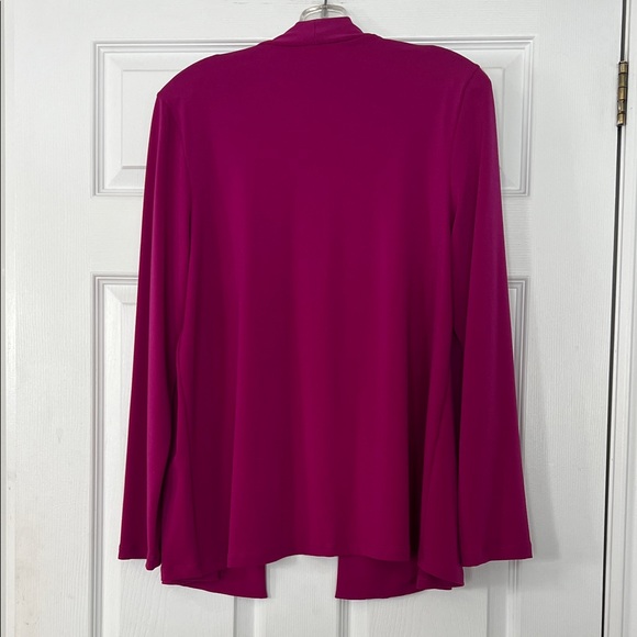 Women's Magenta Cardigan - Picture 3 of 3